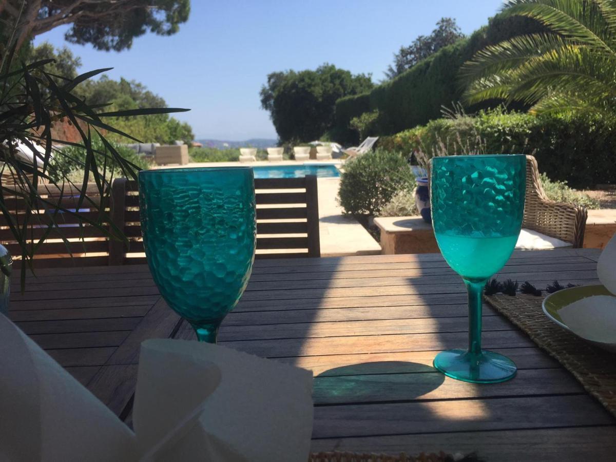 גרימו Lovely "Provence" Villa With Sea View, Private Heated Pool, Airco And Beautiful Garden מראה חיצוני תמונה